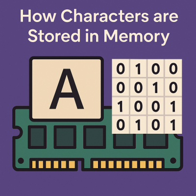 How Characters are Stored in Memory